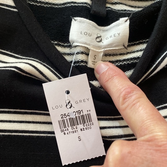 LOU & GREY STRIPED KNIT TANK TOP - Picture 4 of 9